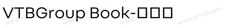 VTBGroup Book字体转换
